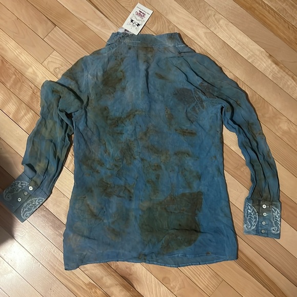 ECO dyed blouse - Picture 7 of 8